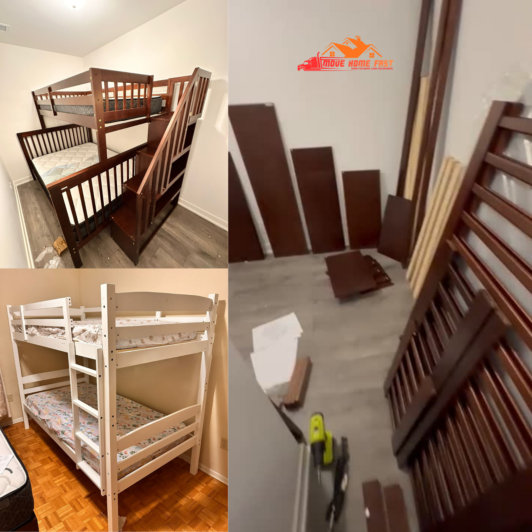 Family house move handled by MoveHomeFast movers in the GTA